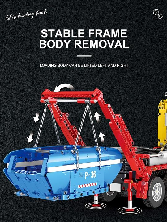 Produktbild ReoBrix 22016 - Container LKW (RC) (1918 Teile)