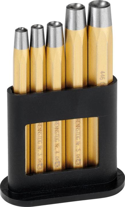 Rennsteig Werkzeuge Nietkopfsetzersatz 5