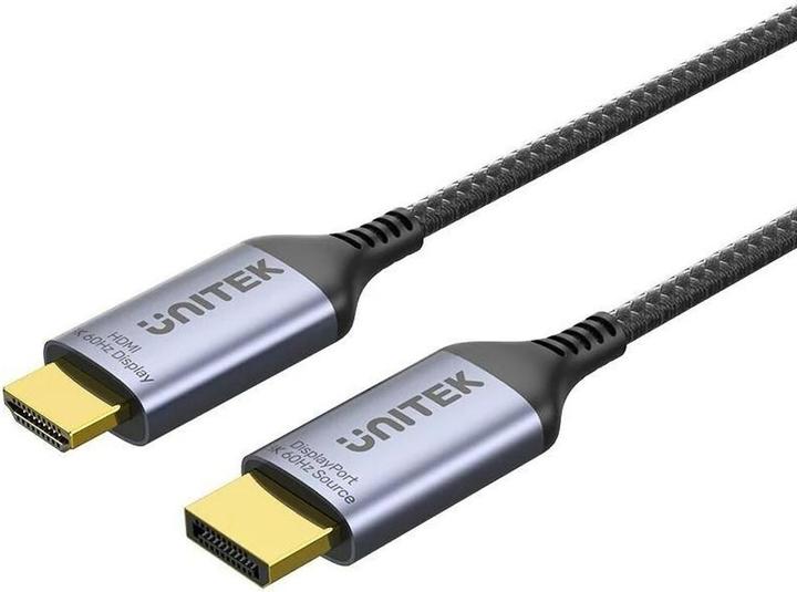 Actual product image Unitek DIsplayPort - HDMI (1.80 m)