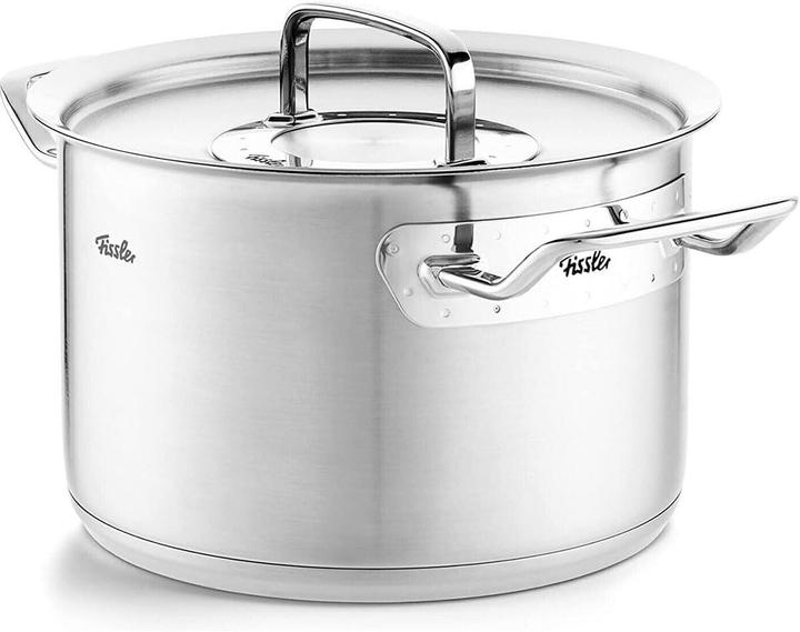 Produktbild Fissler orig. Profi Collection 2 hoher Kochtopf + Deckel 28 cm (28 cm, Kochtopf, Edelstahl)
