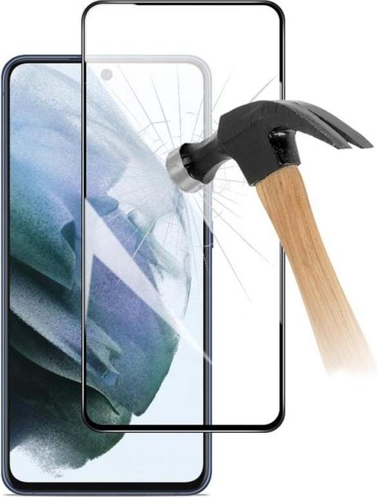 Actual product image Screenguard Full screen armoured glass (1 Piece, Samsung Galaxy S21 FE)