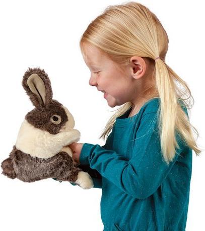 Produktbild Folkmanis Baby Hase Dutch