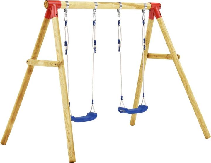 Produktbild vidaXL Schaukelgestell 230 x 130 x 166 cm Kiefernholz