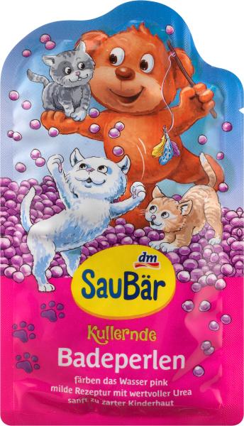 Produktbild dm SauBär Kinder Badeperlen (Badeperlen, 60 g)