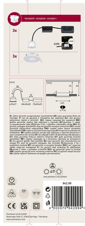 Actual product image Paulmann Nova Mini (310 lm)