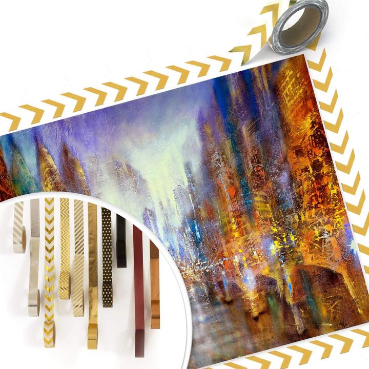 Immagine prodotto Trenddeko Schmucker - Città delle luci (80 x 100 cm)