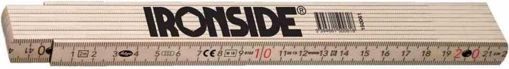 Actual product image Ironside Wooden folding ruler 2m (2 m)