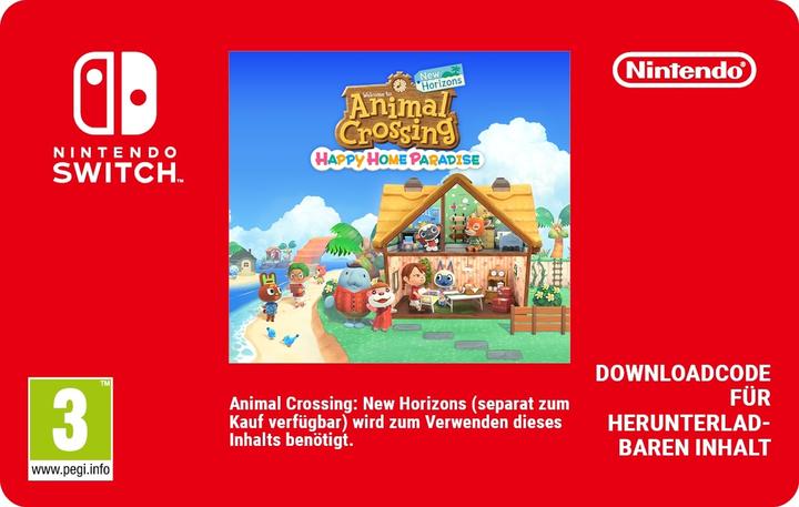 Crossing Happy Home Paradise Animal Crossing One Switch Animal