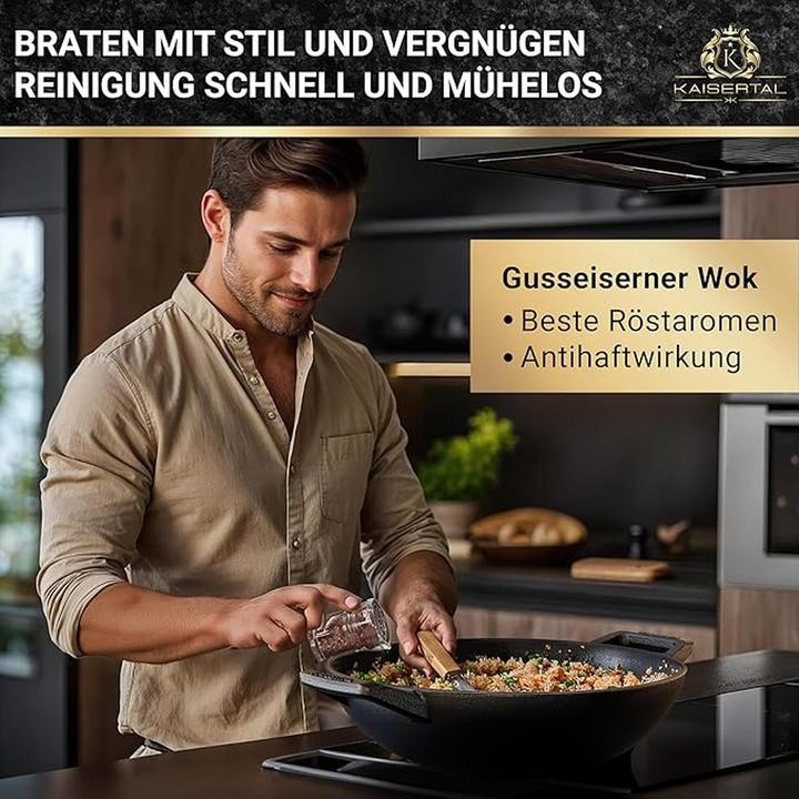 Image du produit Kaisertal Wok sans couvercle (Wok, Fonte)