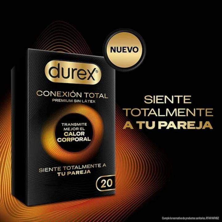Actual product image Durex - Total Connection Ultra Fine Plus Latexfrei 20 Einheiten (20 pcs.)