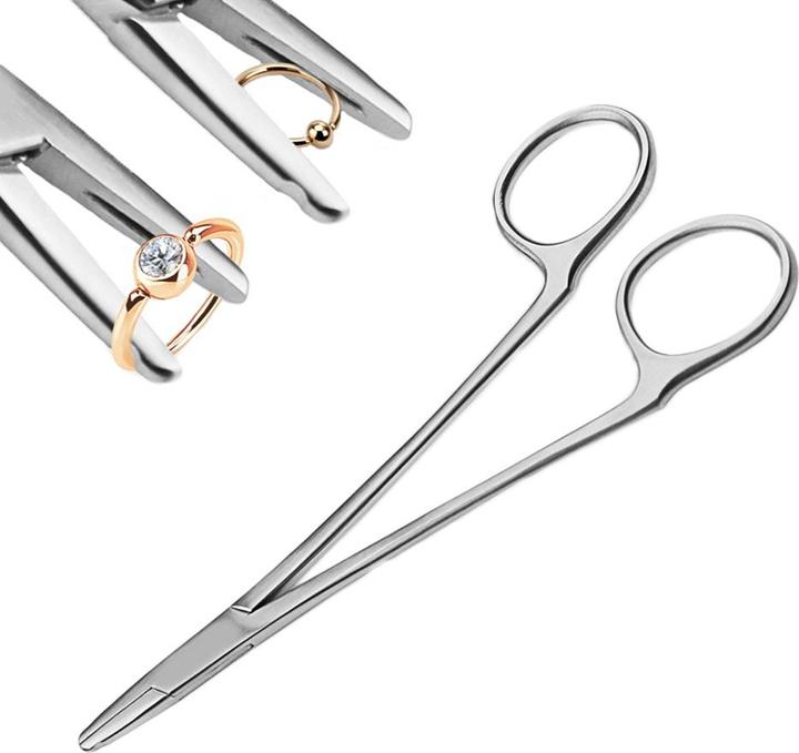 Star Piercing Multi Combo Zange (ohne Messing, Chirurgenstahl 316L)