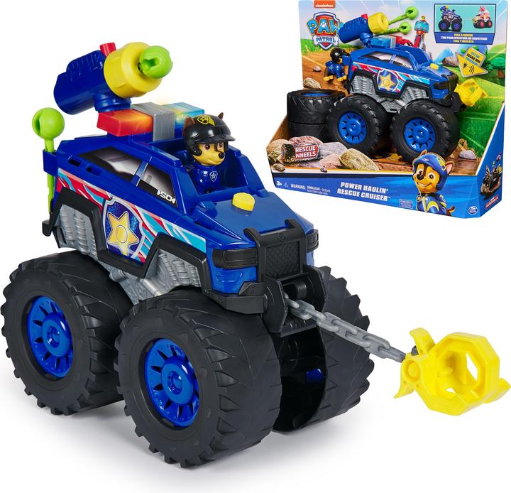 Actual product image Paw Patrol Power Haulin’ Rescue Cruiser