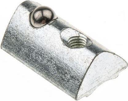 RS PRO Verbindungskomponente, Nutenstein, Befestigungs- und Anschlusselement für 6mm, M6, L. 17mm pa