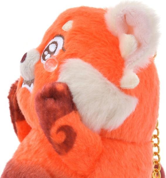 Actual product image Disney Little Panda Mei plush key ring