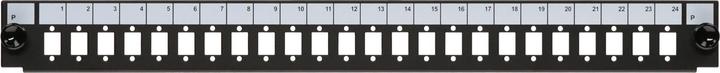 Produktbild Danicom Frontplatte LC/SC/E2000 24-Port, geeignet für universelle Glasfaserablage