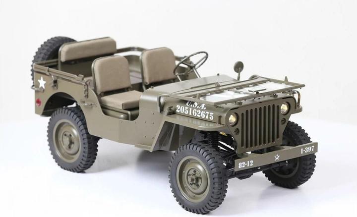 Image du produit RocHobby Crawler à l'échelle 1941 MB Willys Jeep (RTR Prêt à fonctionner)