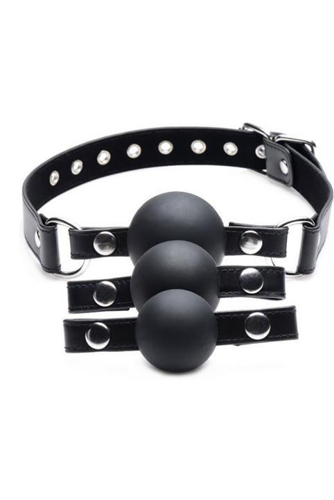 Produktbild XR Brands Interchangeable Silicone Ball Gag Set