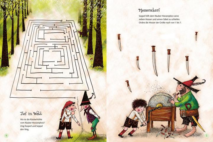 Actual product image Mein grosses Räuber Hotzenplotz-Rätselbuch (German, F. J. Tripp, Mathias Weber, Otfried Preussler, 2018)