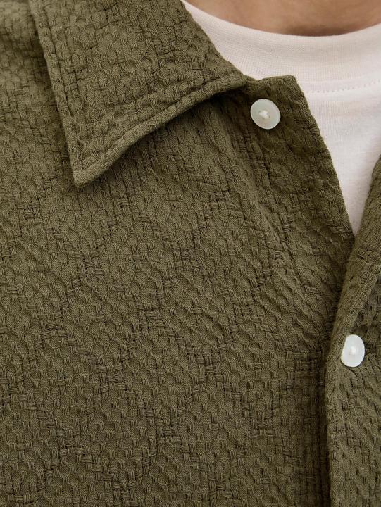 Immagine prodotto Jack & Jones Jortavira Texture Shirt Ss Ln (S)