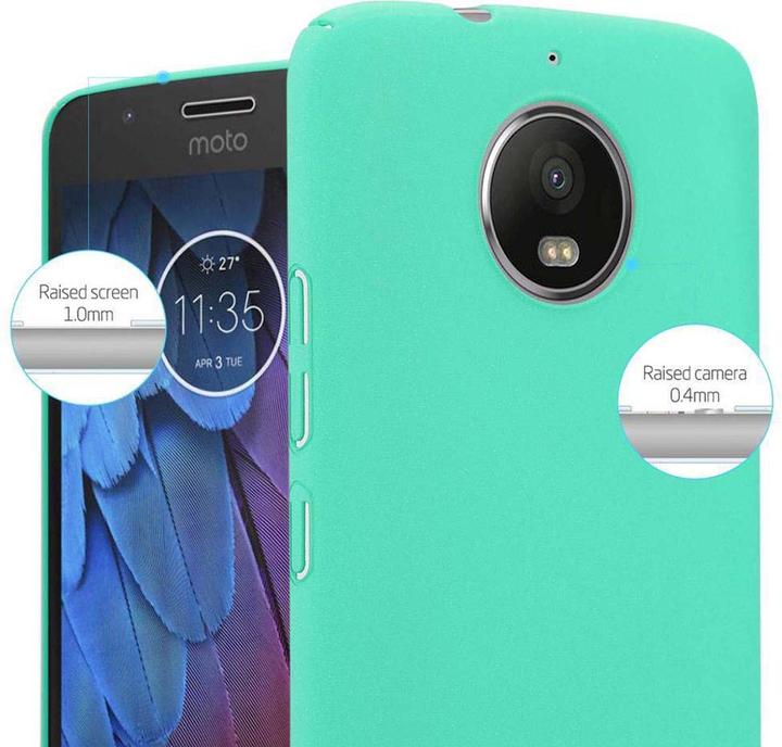 Image du produit Cadorabo Couverture rigide Frosty Cover (Motorola Moto G5S)