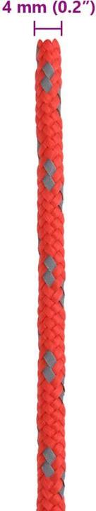 Immagine prodotto vidaXL Corde per tende con tendicorda 8 pezzi. Riflettente 4 m 4 mm