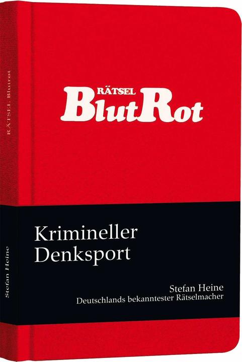 Produktbild Rätsel blutrot (Deutsch, Stefan Heine, 2016)