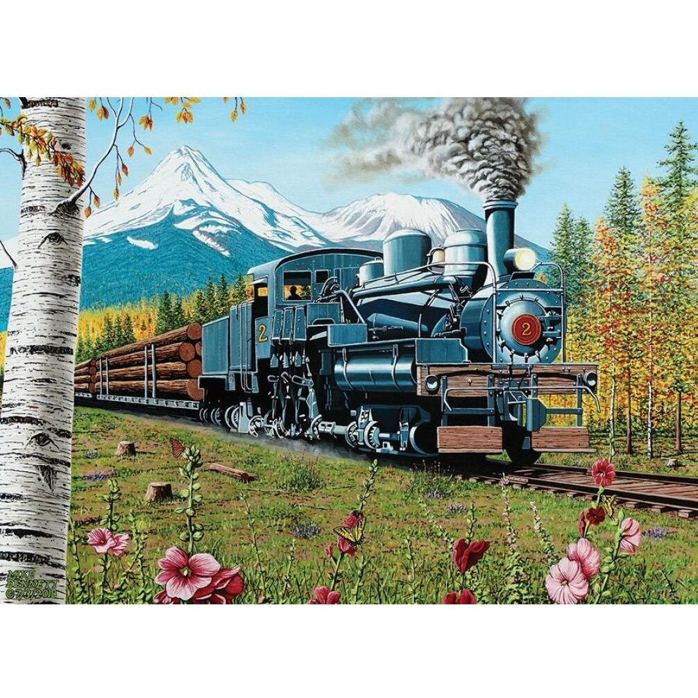 Thumbnail - Cobble Hill Holzfällerpuzzle 1000 Teile (1000 Teile)