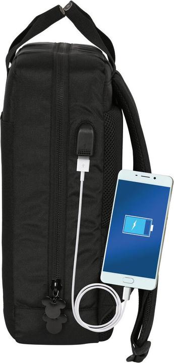 Actual product image Mickey Mouse Club House Laptop bag Mickey Mouse Clubhouse Black 29 x 39 x 11 cm