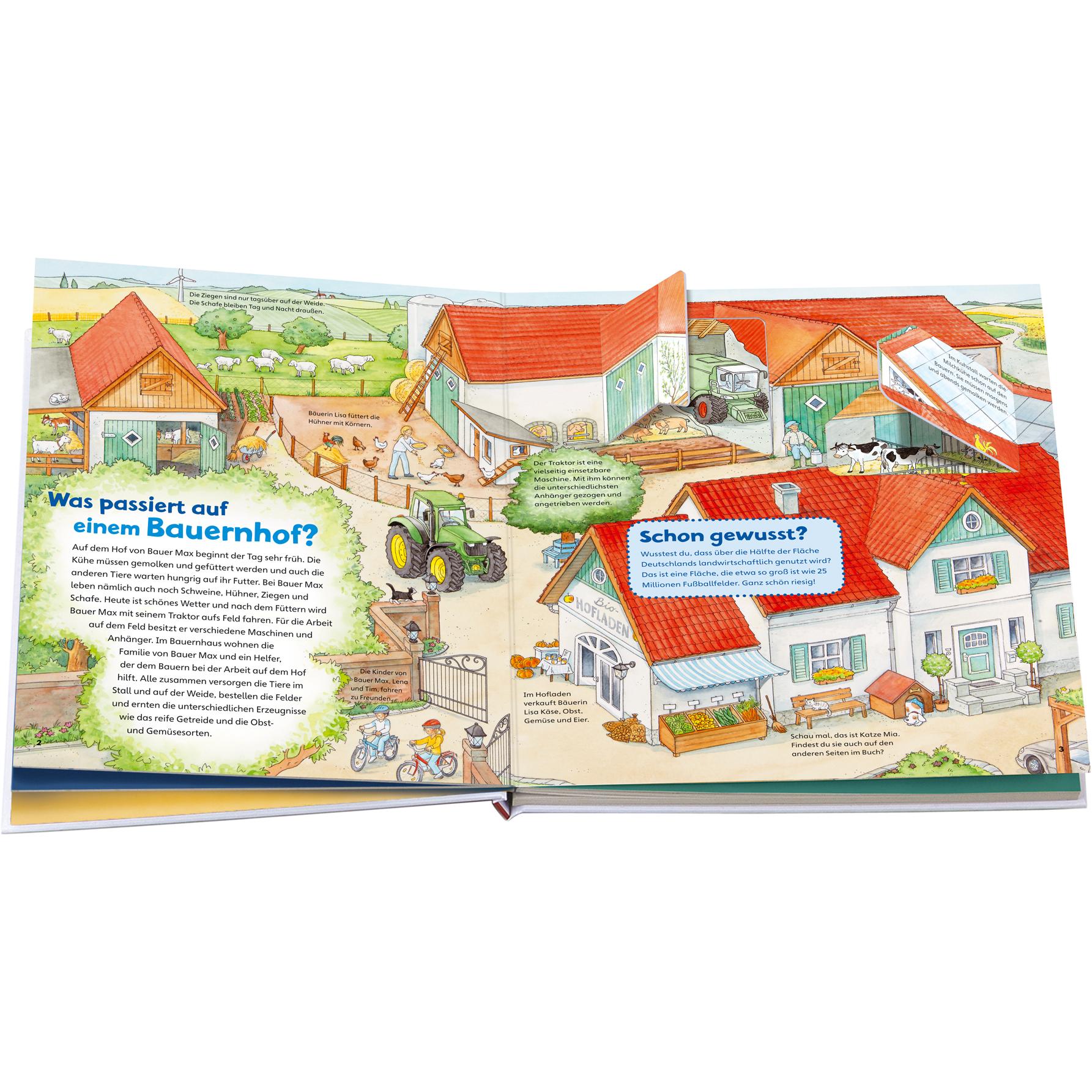 Thumbnail - Bauernhof, Kinderbücher von Christina Braun, Eva Dix, Birgit Scheuerlein, Ina Lutterbüse