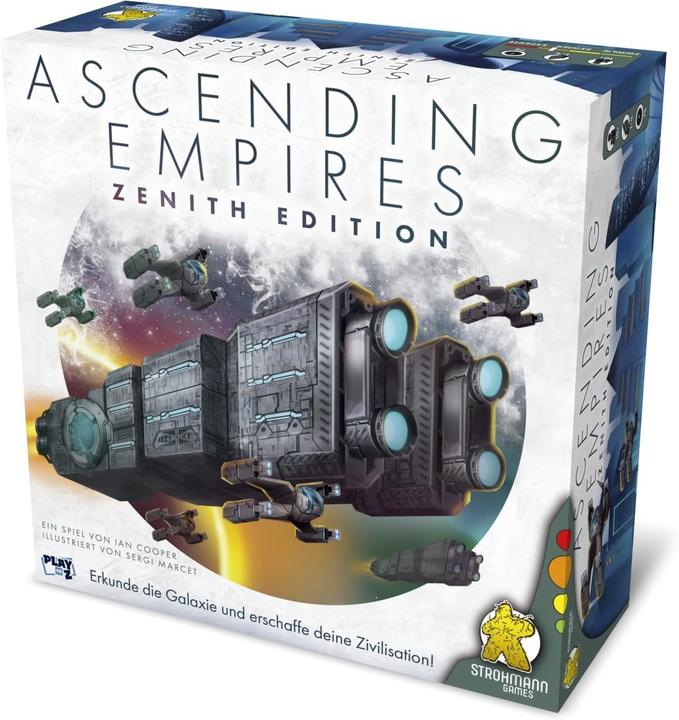 Produktbild Strohmann Games Ascending Empires (Deutsch, 1 - 4 Spieler)