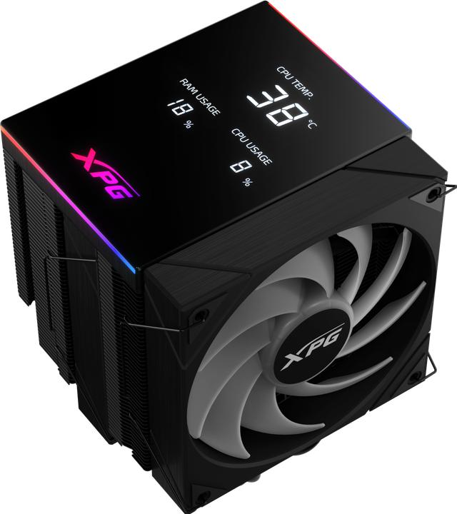 Produktbild Adata Lüfter XPG MAESTRO PLUS 62DA (120mm ARGB Fan) schwarz (120 mm, 1x)