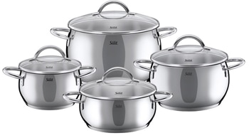 Silit 4-piece Nobile (Saucepan, Casserole + Stewpot)