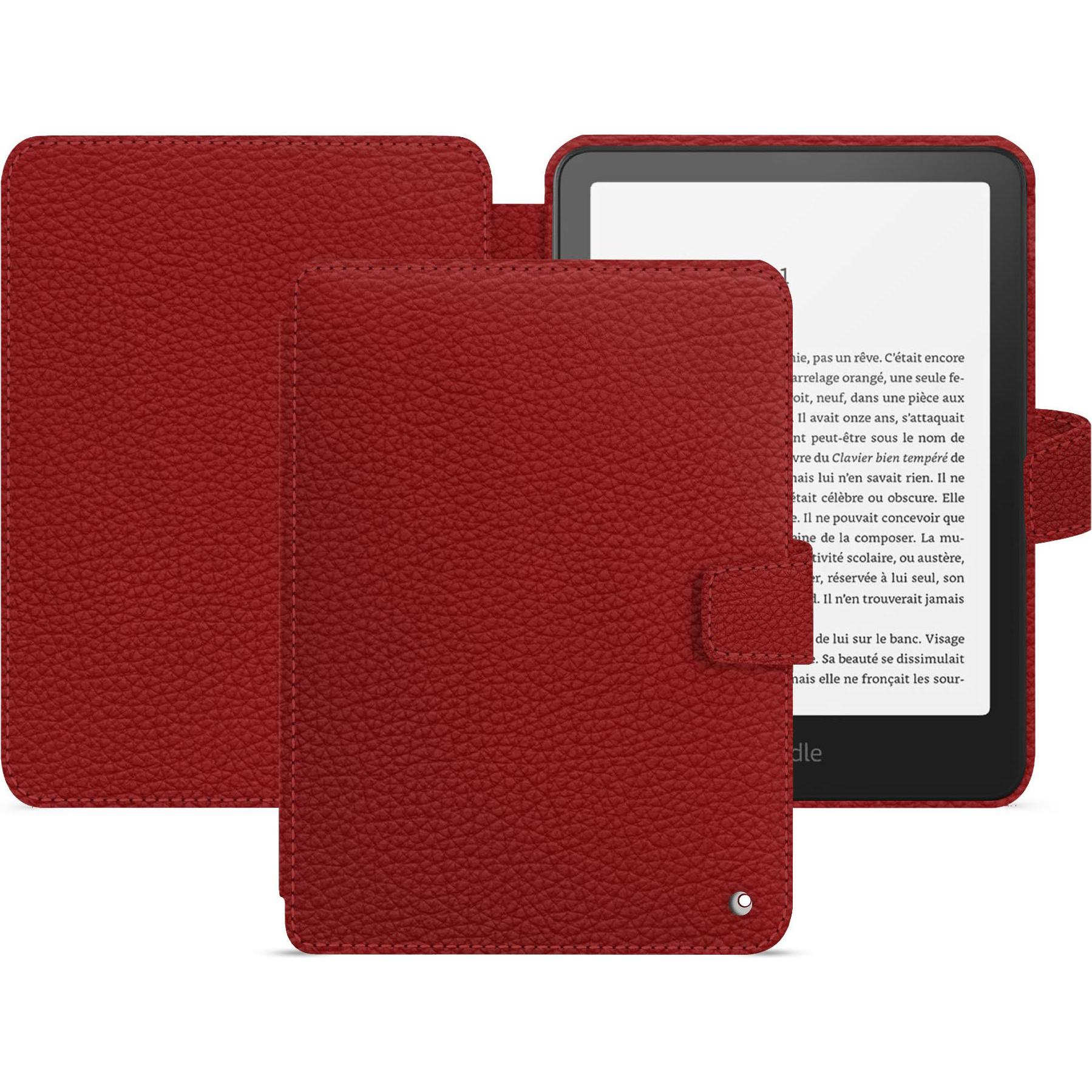 Noreve Guscio Orizzontale In Pelle, Accessori Per Ereader, Rosso