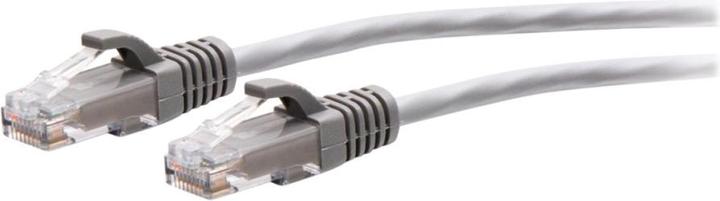 Actual product image C2G Câble de raccordement Ethernet fin Cat6a non blindé (UTP) avec protection anti-accrochage de 0,6 m - (U/UTP, CAT6a, 0.60 m)