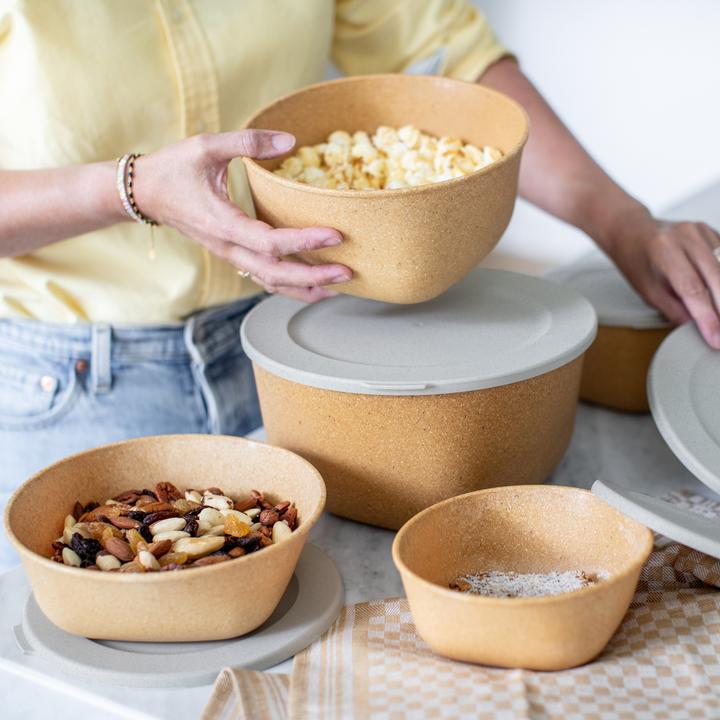 Produktbild Koziol Vorratsdose Connect 0.7 l, Beige (0.70 l)