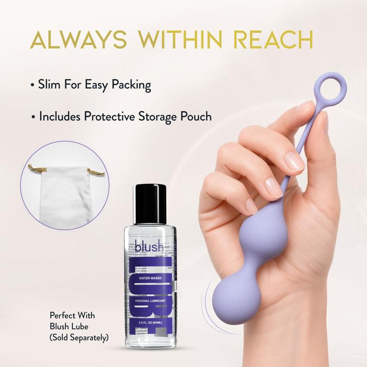 Actual product image Blush Kegel Trainer Delice Cheri Purple