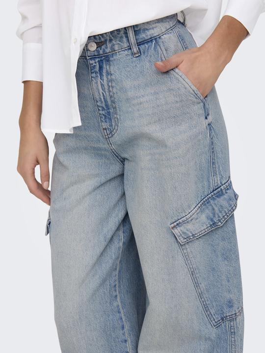 Produktbild Only ONLPERNILLE Hohe Taille Weiter Beinschnitt Jeans Jeans mit weitem Bein (27)
