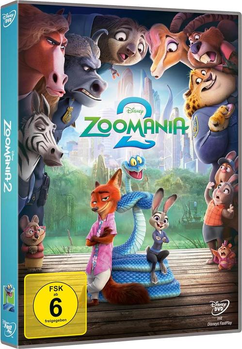 Disney Interactive Studios Zoomania 2 (DVD, 2026, Deutsch, Englisch)