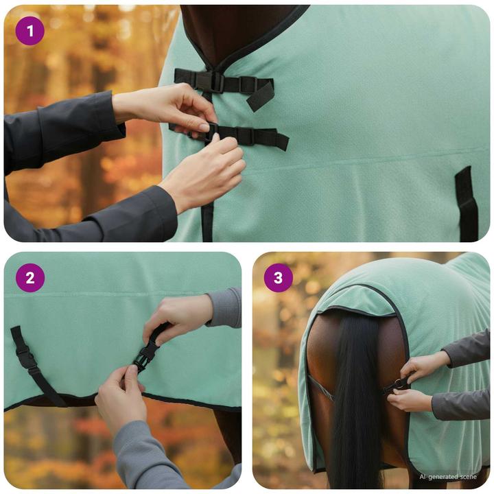 Actual product image vidaXL Polyester-Decke (165 cm)