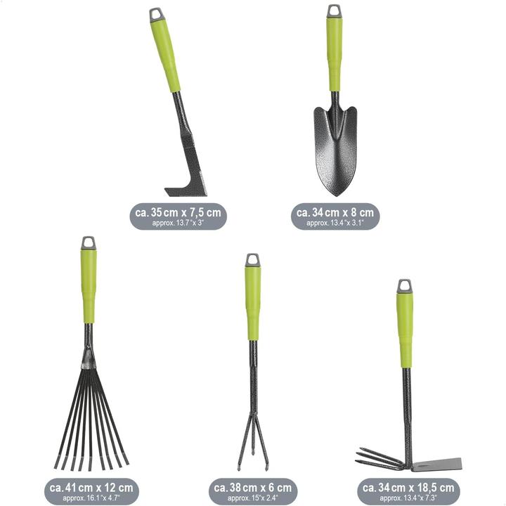 Actual product image Com-four Garden tool set