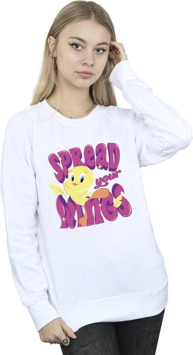 Actual product image Looney Tunes Womens/Ladies Tweeday Spread Your Wings Sweatshirt (S)