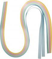 Actual product image Rayher Paper for quilling, pastel, 100 pieces (80 g/m², 100x)
