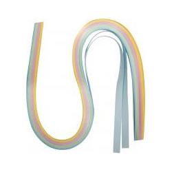 Rayher, Carta bricolage, Carta per quilling, pastello, 100 pezzi (80 g/m², 100 x)