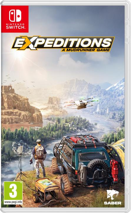 Produktbild Plaion Expeditions: A MudRunner Game (Switch, Switch Lite, Switch OLED, EN)