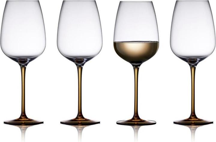 Lyngby 50 cl - Glas - Brun (53 cl, 4 Gläser, Weingläser Set)
