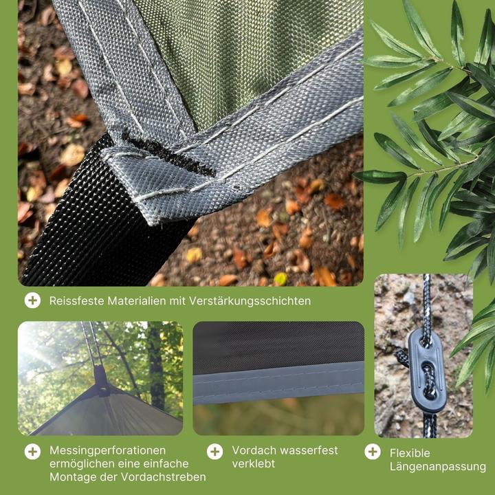 Immagine prodotto Hermex Tenda con telo (Tarp, 0.75 kg, 4 persone)