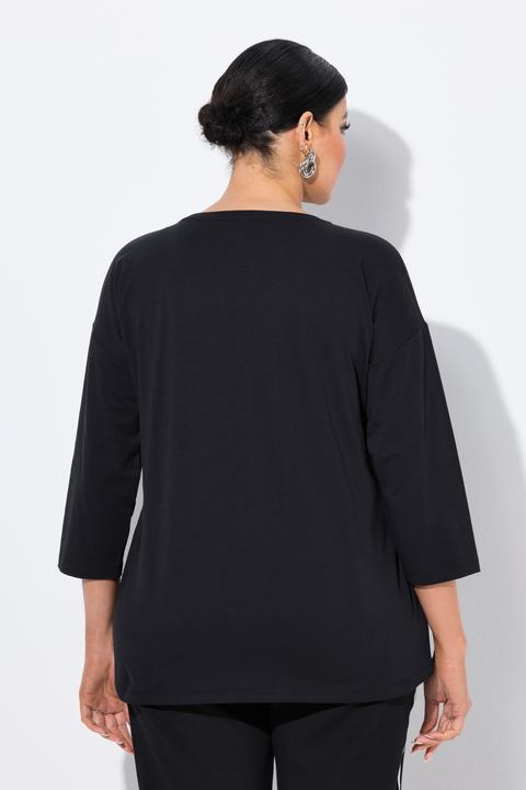 Immagine prodotto Ulla Popken Maglia con Imagine, scollo a girocollo e maniche a 3/4 (62)