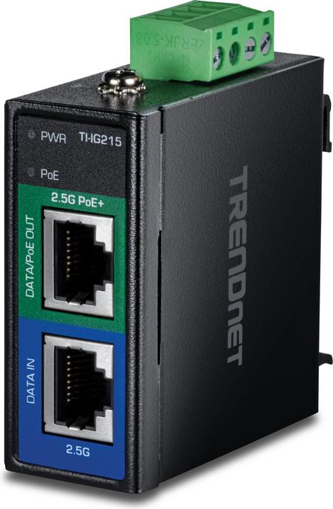 Immagine prodotto Trendnet INIETTORE POE+ INDUSTRIALE DA 2,5 G (802,3at (PoE+), 30 W)