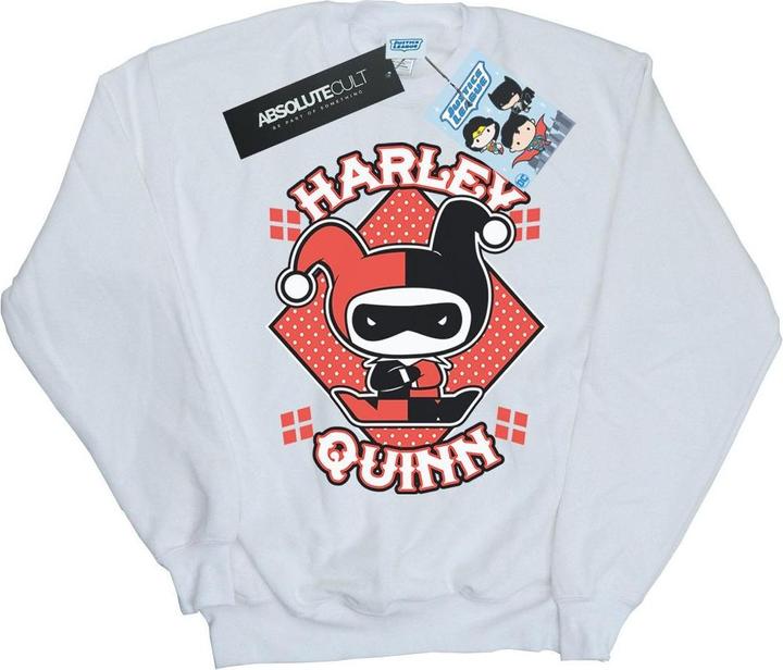 Produktbild Chibi Harley Quinn Badge Sweatshirt Mädchen (140, 146)