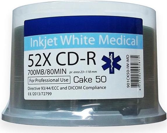 Actual product image Traxdata CD-R 700 MB 52 x 50 compartments (TRCMED) (50 x)